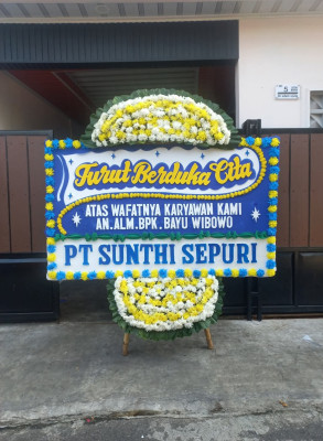 Papan Bunga Duka di Tuahkarya